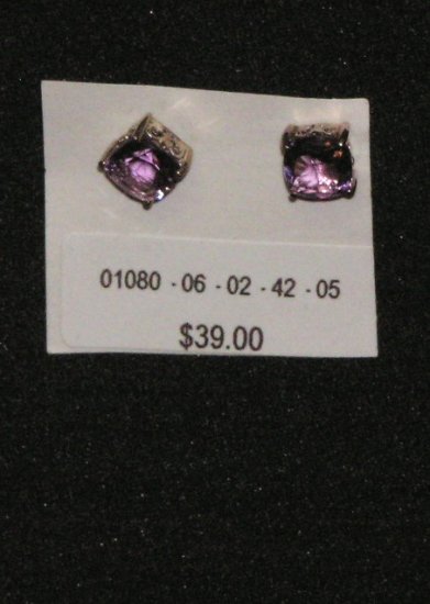 Amethyst Earring