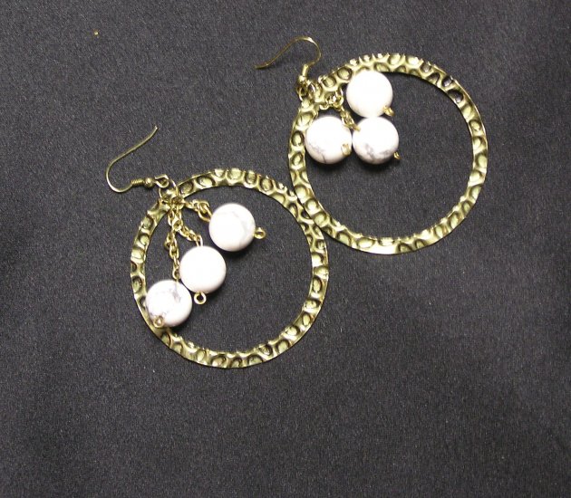 Howlite Earrings