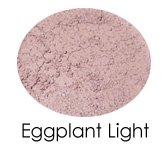 Light Eggplant Matte Shadow Sample Baggie