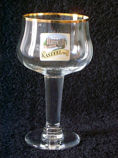 Kasteel Belgian Beer Glasses, Set of 2