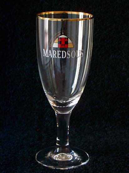 Maredsous Belgian Beer Glasses, Set of 2