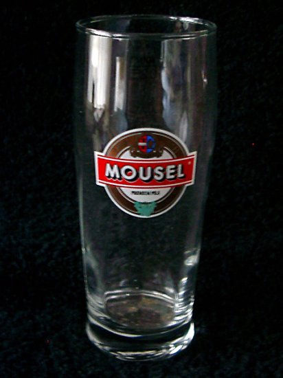 Mousel Pils Beer Glass, Luxembourg, Set of 2, 0.25L