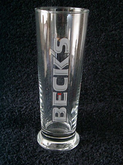 Becks German Beer Glasses, Set of 2, Size 0.2L