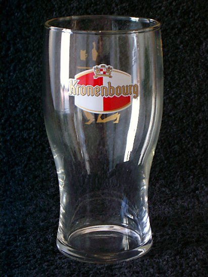Kronenbourg Pint Glasses, Set of 2