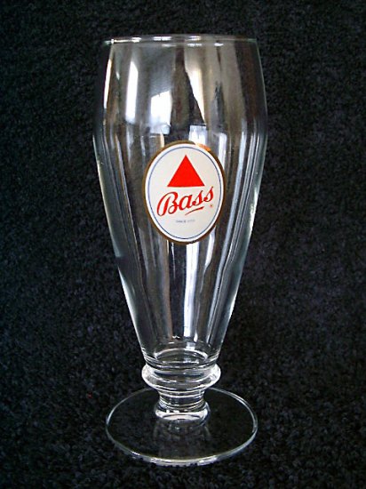 Bass Ale British Beer Glasses, Set of 2