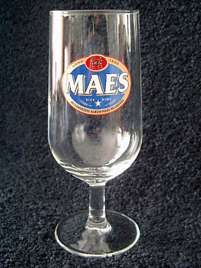 Maes Belgian Beer Glasses, Set of 2