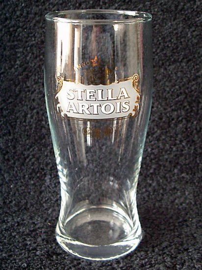 Rare Stella Artois 75th Anniversary Beer Glass, Set of 2