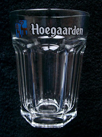 Half Liter Hoegaarden Belgian Beer Glass