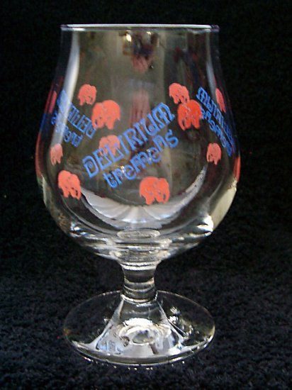 Delirium Tremens Belgian Beer Glasses, Set of 2