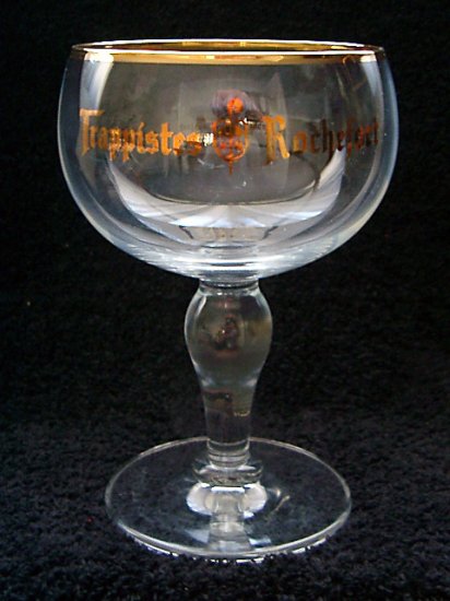 Rochefort Trappist Belgian Beer Glasses, Set of 2