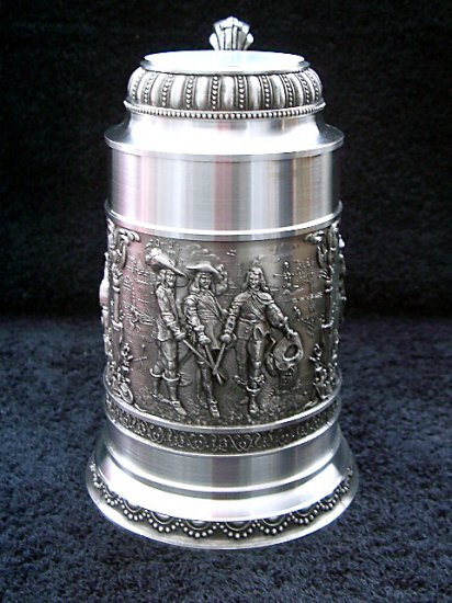 Pewter Beer Stein, The 3 Musketeers