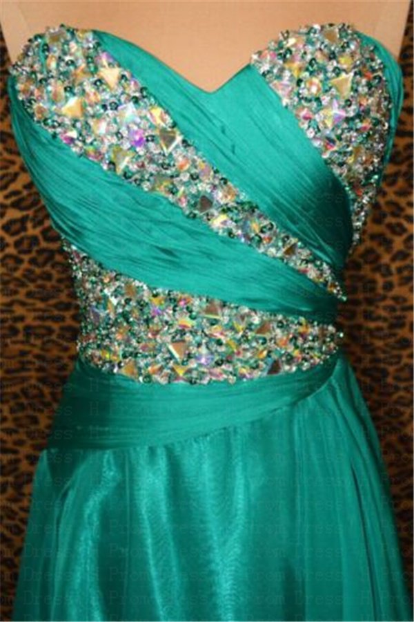 New Long Sexy Strapless Evening Party Beads Long Prom Gown Formal Bridesmaid Cocktail Dress
