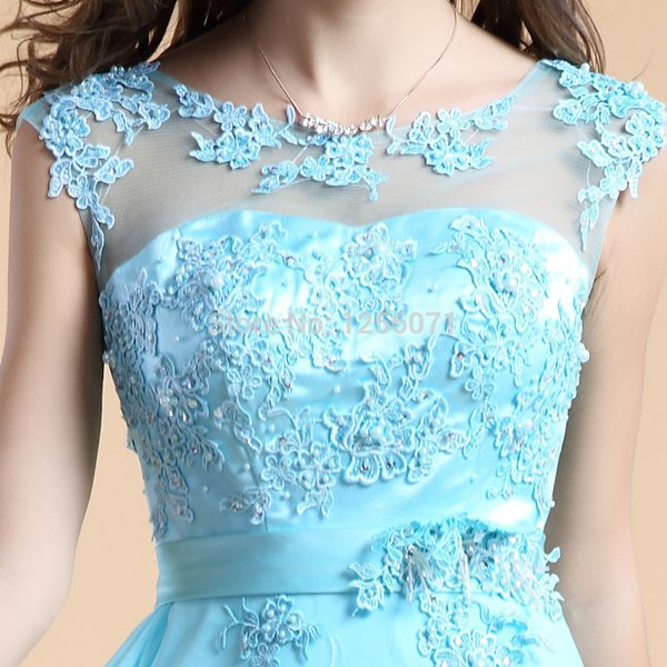2015 New women lace evening dress Long bridesmaid party dress custom size color