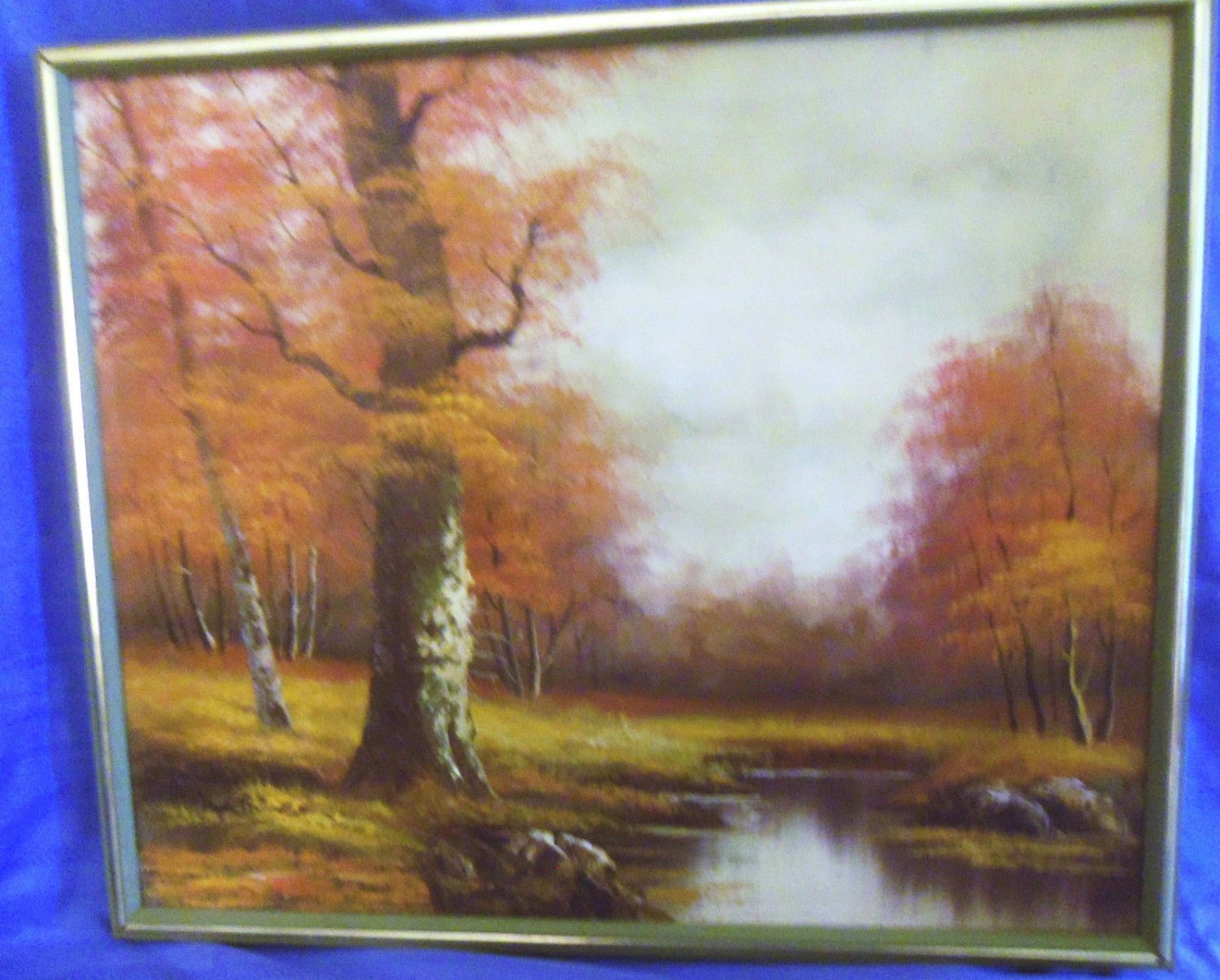 Framed Canvas Art Work