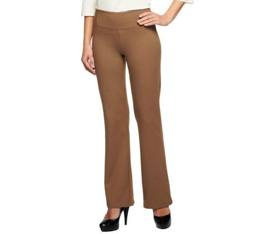 Women with Control Regular Seamed Waist Boot Cut Pants
