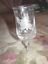 Vintage Etched Wine Glasses Set of 5