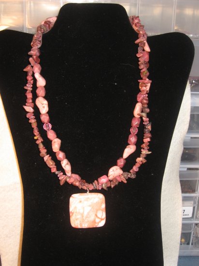 Pink Turquoise Two Strand