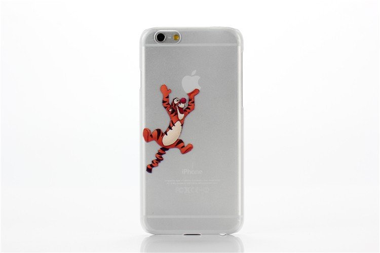 Case For Apple iPhone 5 5S case Transparent Hand simpsons eating homer skin