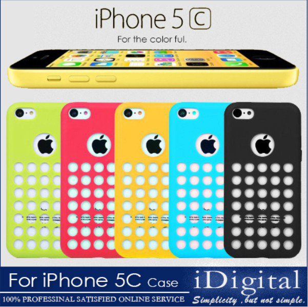 Soft Phone Cases For Apple iPhone 5C Silicone Stylish Phone Case Back Cover