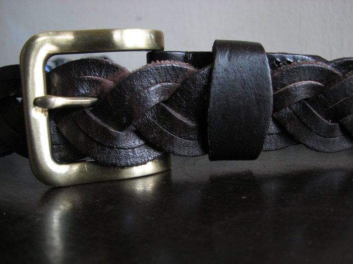 Pleated belt