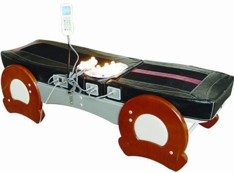 FIR Far Infrared Jade Therapy Massage Bed / Spinal Traction Table 2017 Model