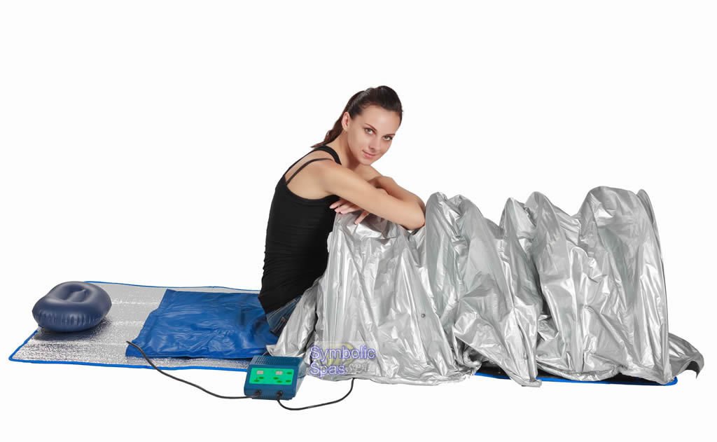 Portable FIR Far Infrared Sauna Slimming Dome Blanket SPA SALON Weight Loss