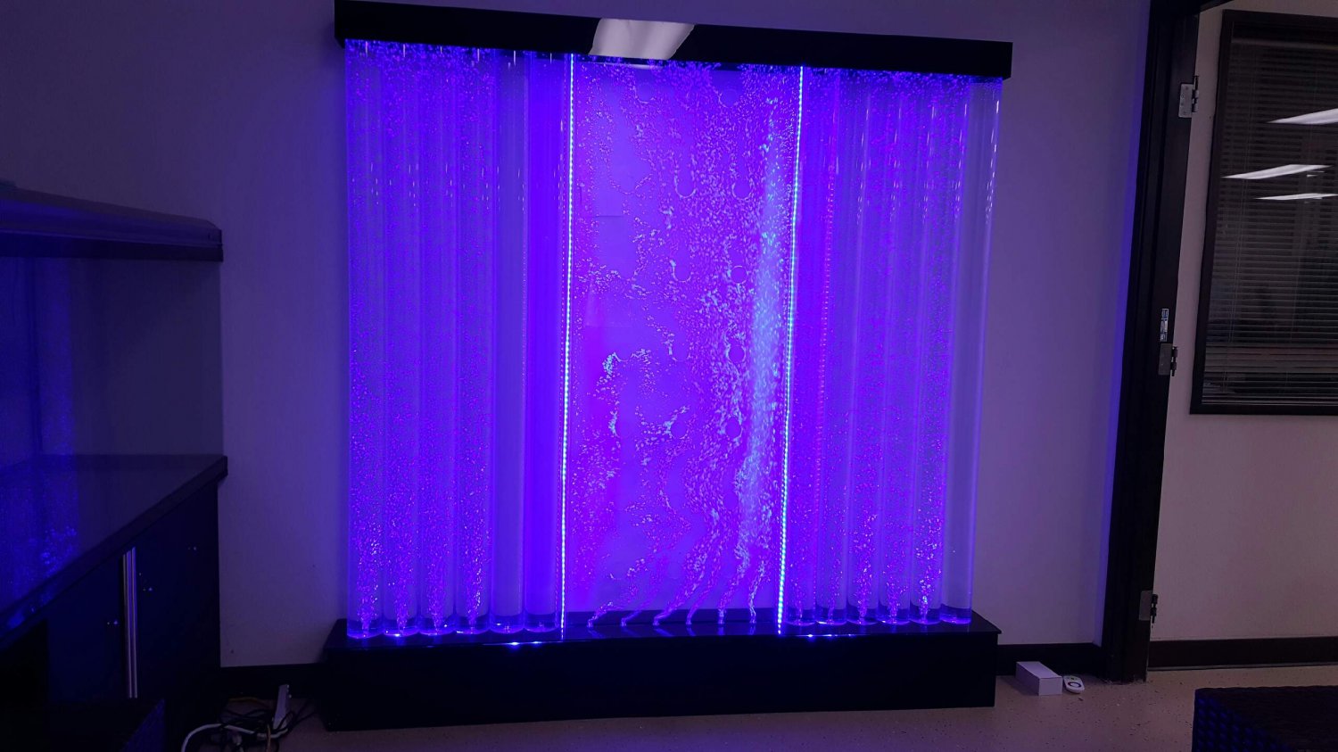 79" x 79" Bubble Wall Panel Light Fountain Restaurant Decor Color LED