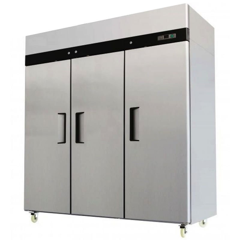 3 Door Stainless Steel Reach In Commercial Refrigerator MBF-8006