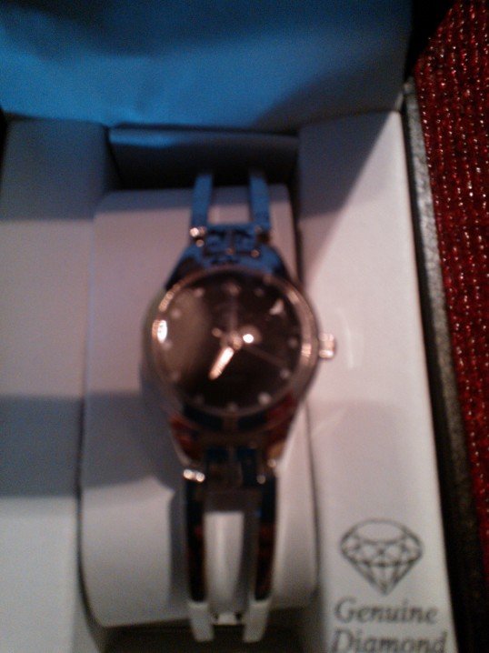 Sleek Beverly Hills Polo Club Diamond and Chrystal Wristwatch