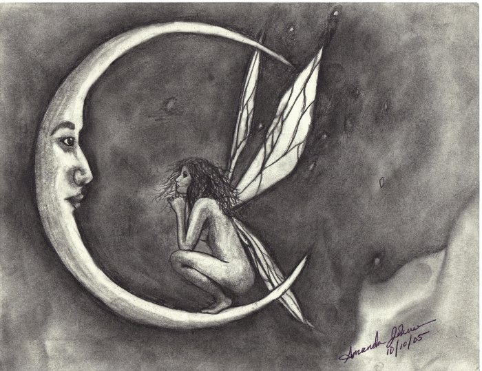 Moon & Fairy (Original)