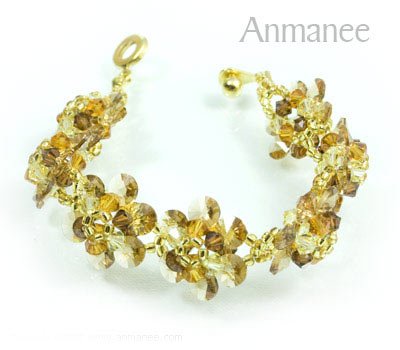 Handcrafted Swarovski Crystal Bracelet - Mouse Full 010239
