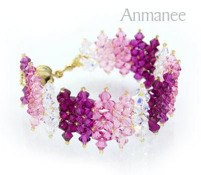 Handcrafted Swarovski Crystal Bracelet - JDee 010218
