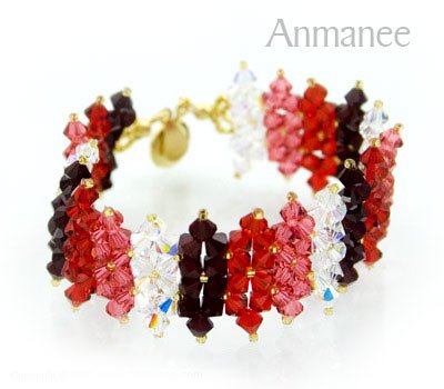 Handcrafted Swarovski Crystal Bracelet - JDee 010219