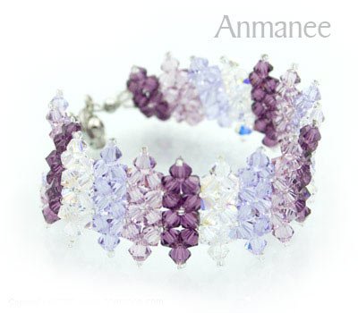 Handcrafted Swarovski Crystal Bracelet - JDee 010220