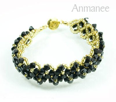 Handcrafted Swarovski Crystal Bracelet - Pikul V 010275