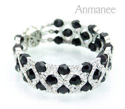 Handcrafted Swarovski Crystal Bracelet - The Queen 010288