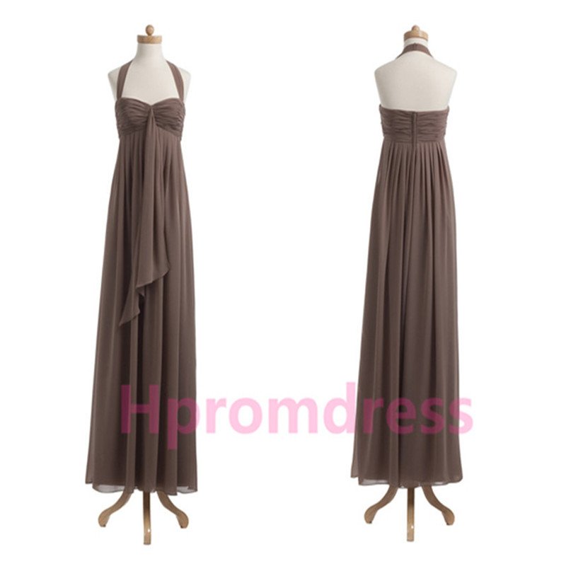 2015 New long evening dress sexy chiffon prom dress Bridesmaid dresses