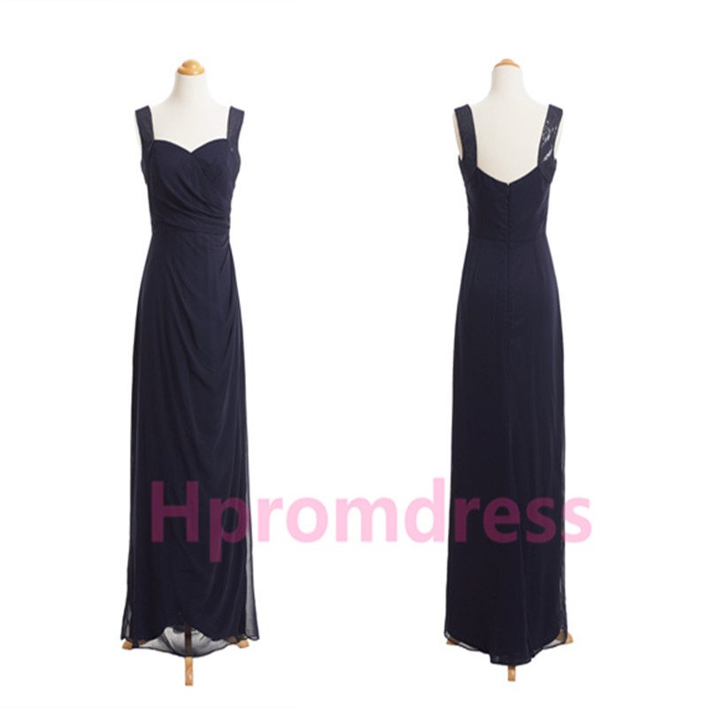 2014 New strapless bridesmaid dress chiffon prom party dress