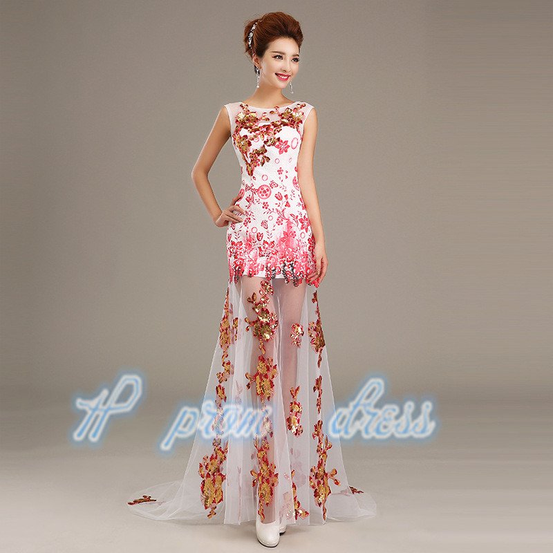 2015 New spaghetti strap evening dress Sister group long prom Dress Bridesmaid Dress