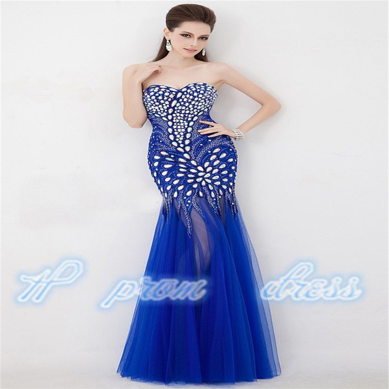 Specialty Custom Long Skirt for Mermaid Party Gowns 2015 Evening Dresses