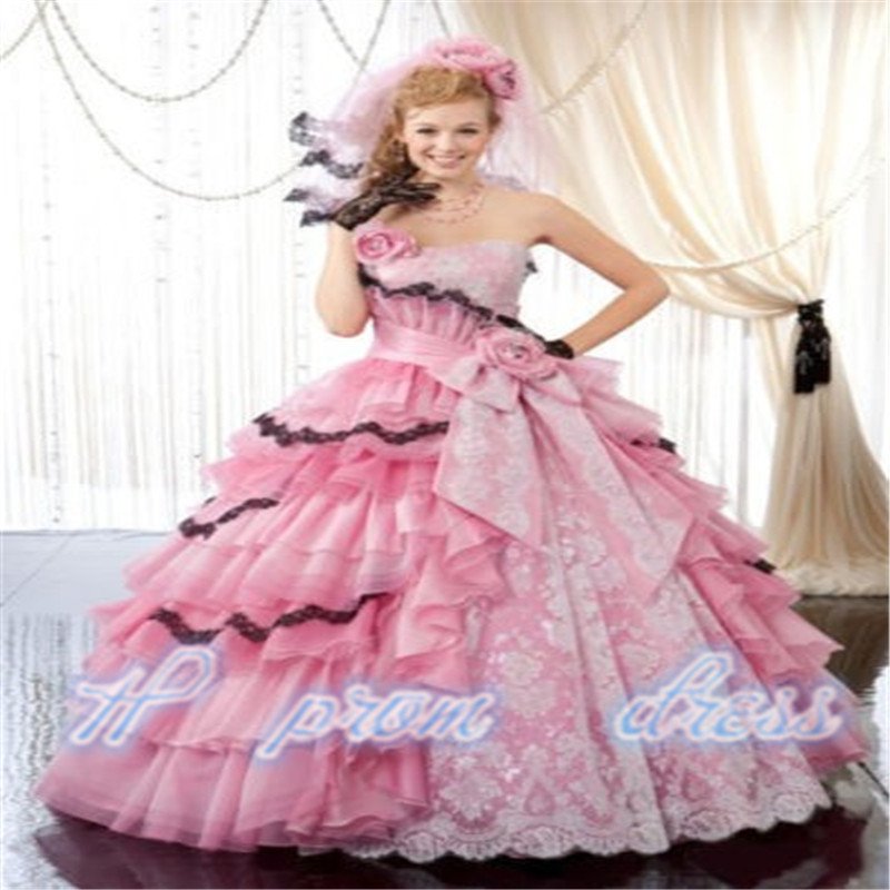 Lace Ball Gown Prom Dress Formal Party Gown custom all size