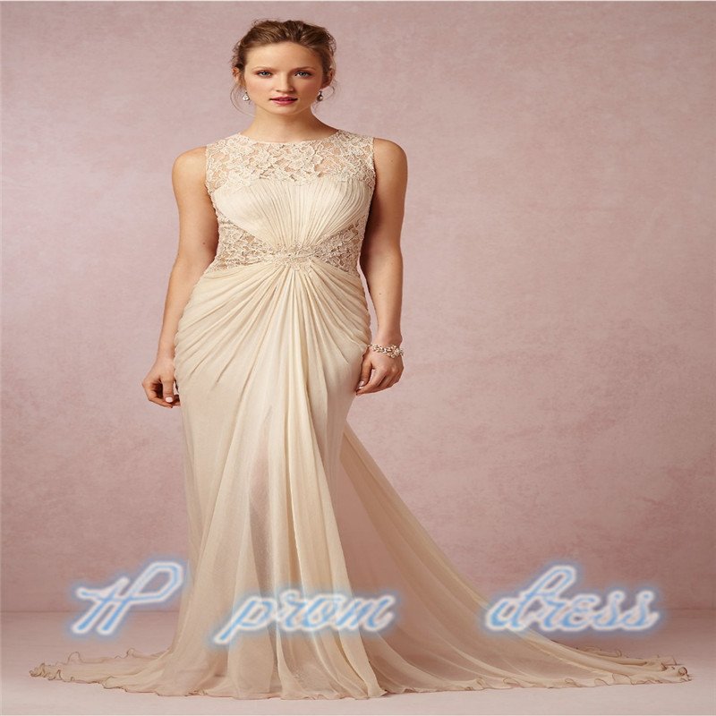 2015 New Arrival Elegant A-line Floor-length Crystal Chiffon White Long Evening Dresses