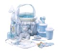 BLUE BABY SOFT BASKET GIFT SET