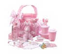 PINK BABY SOFT BASKET GIFT SET