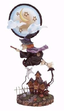 ALAB FLYING WITCH CANDLEHOLDER