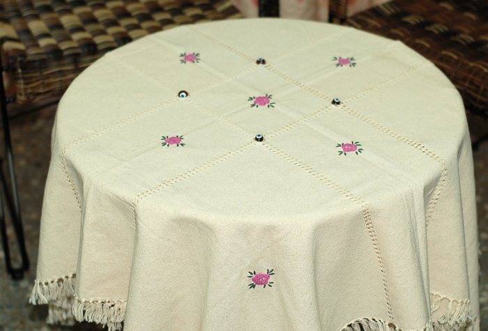 Turkish Handmade Elegant and Unique Tablecloth