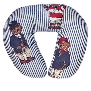 For The Sophisted Baby Boy - Travel Neck Wrap for Baby - Teddy Bears