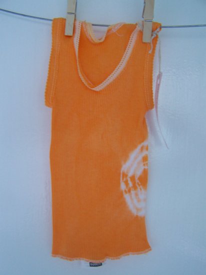 Nasturtium (Orange) Baby Singlet