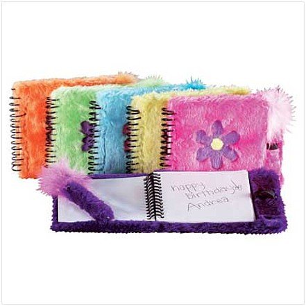 3162600: Assorted Color Neon Notebooks with Pens-SET OF 6