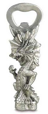 3794200: Pewter Dragon Bottle Opener